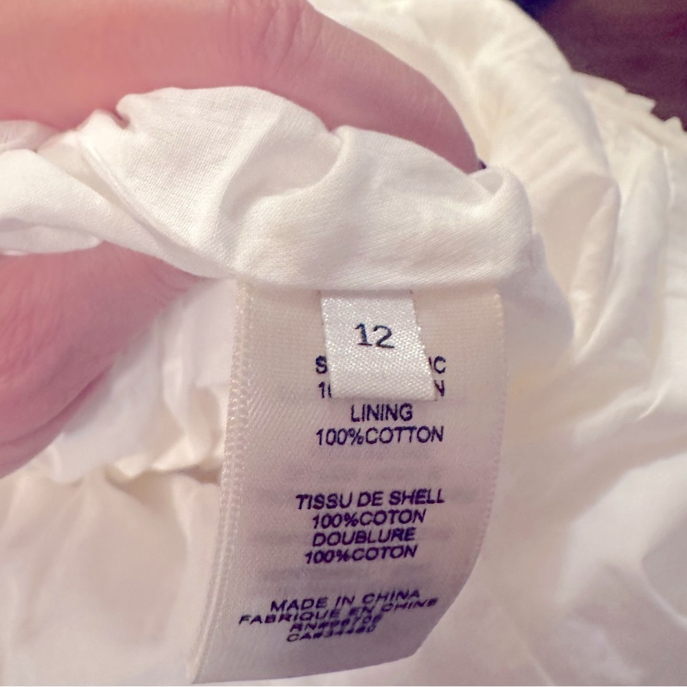 Rebecca Taylor white smocked cotton dress - Picture 11 of 15